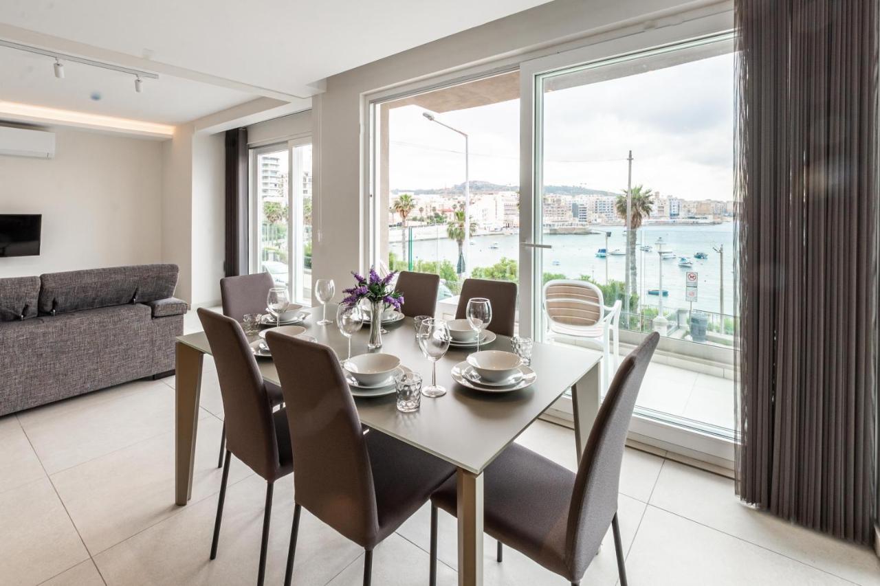 Seafront Luxury Apartment San Pawl il-Baħar Zewnętrze zdjęcie